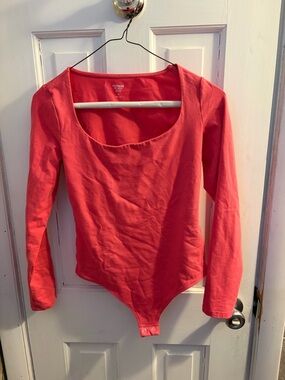 Express Long Sleeve Scoop Neck Bodysuit